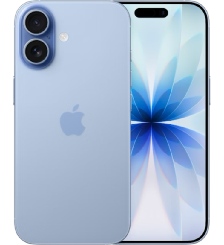 Apple iPhone 17 - 512GB - Nevelblauw - Als nieuw - (Marge)
